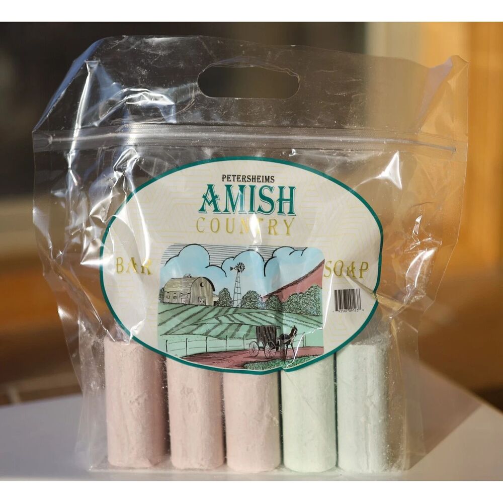 PETERSHEIMS All Natural Amish Country Bar Moisturizing Face & Bath Soap (5pack)